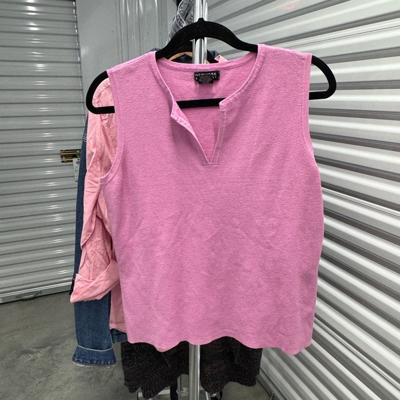 New York & Company Tops - New York & Company | Vintage Sleeveless Sweater in Pink | size XL